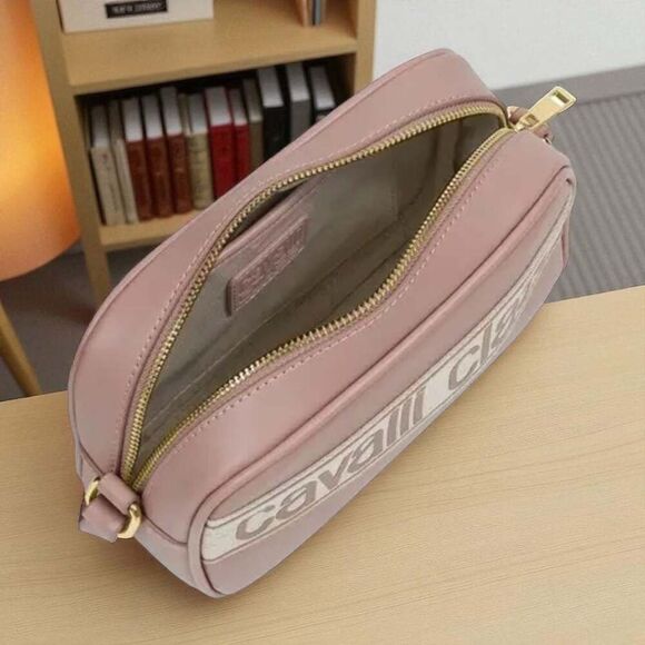 Cavalli Class Lucilla Camera Bag in Coral Haze Color NWT - Picture 3 of 6